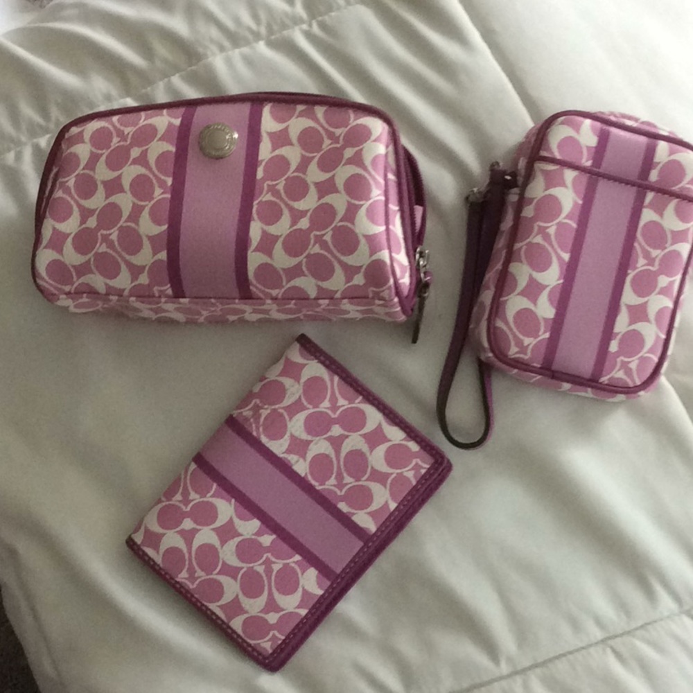 Coach travel accessories